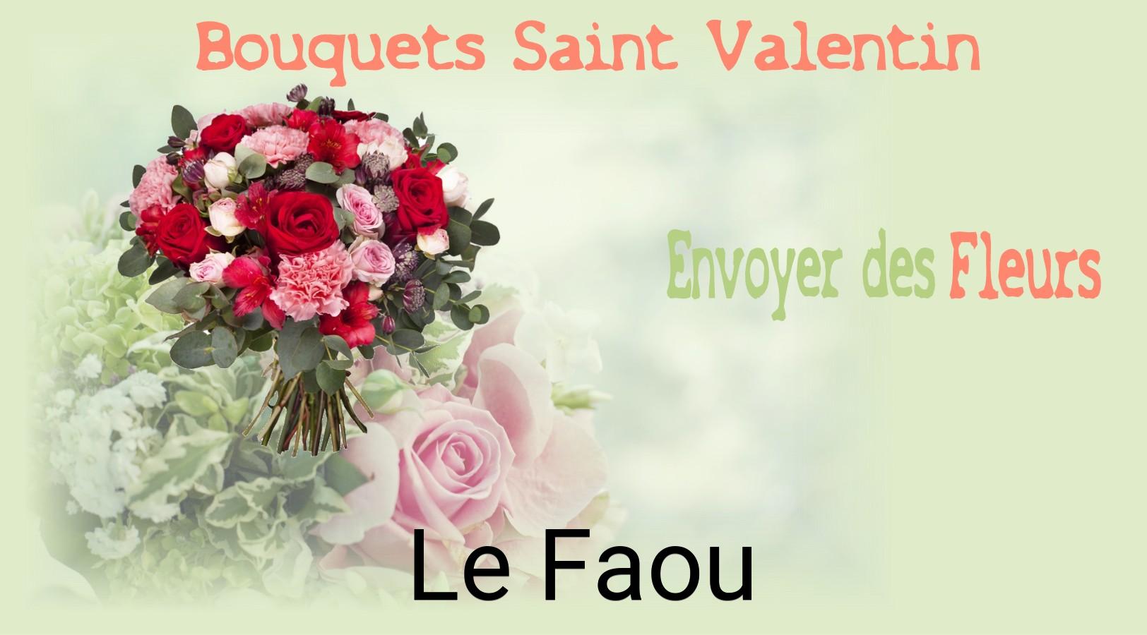 Roses de Saint-Valentin livrées à Le Faou